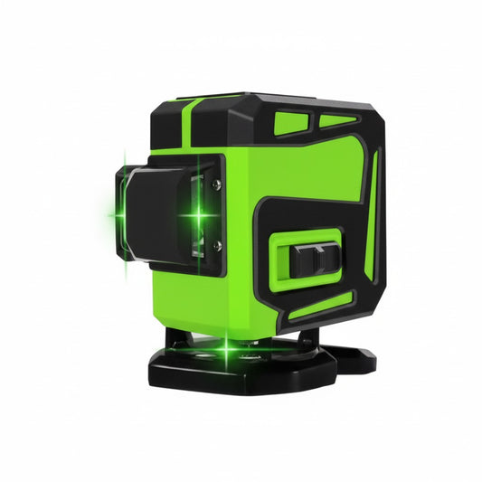 PRONAON - Niveau Laser Vert 3D 360° - 12 Lignes Haute Visibilité - Auto-Nivelant